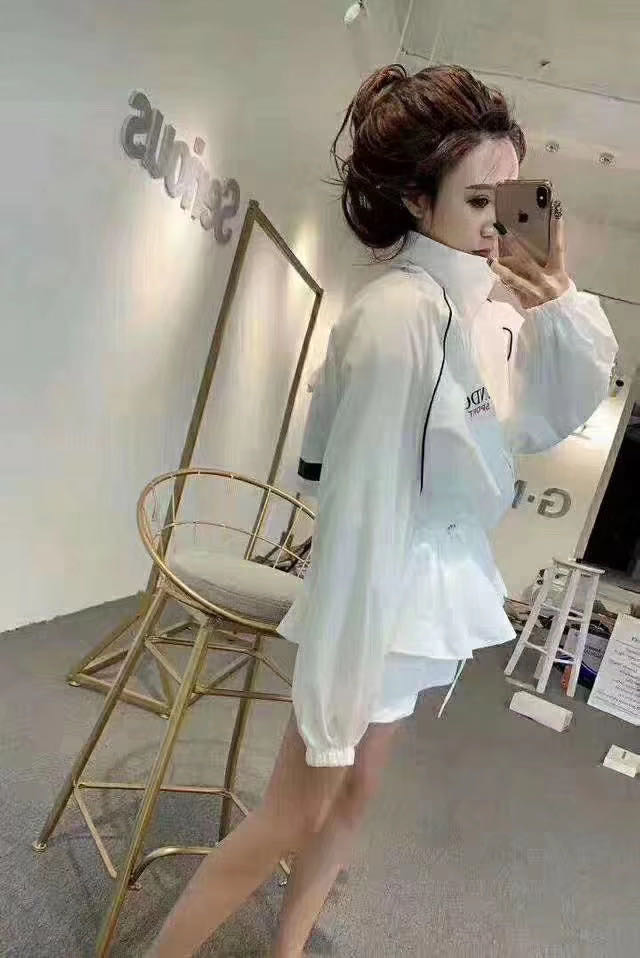 高档防晒衣女短款学生韩版宽松防晒衫夏季户外防晒服产品图