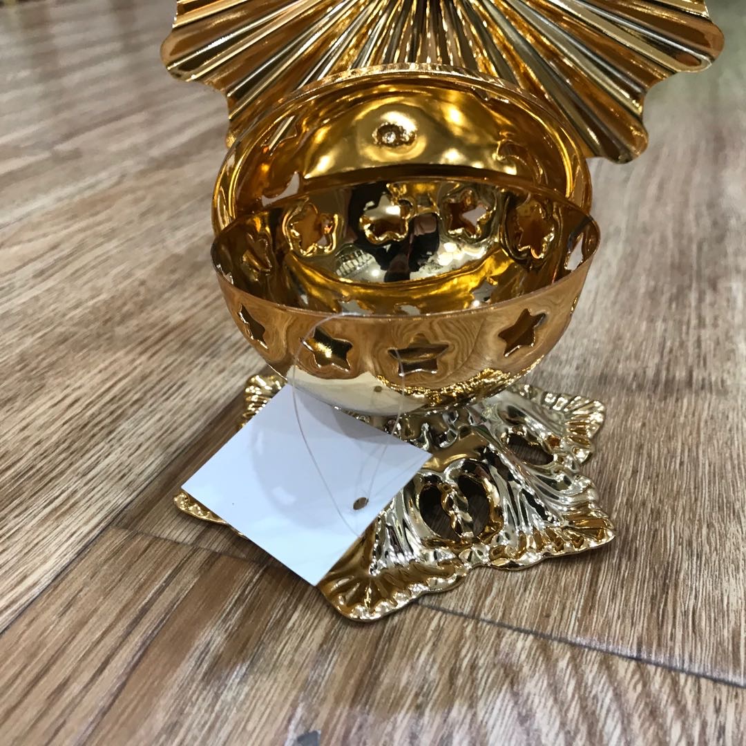 European retro sunflower candlestick decorative items for home handicrafts and gifts Specification image