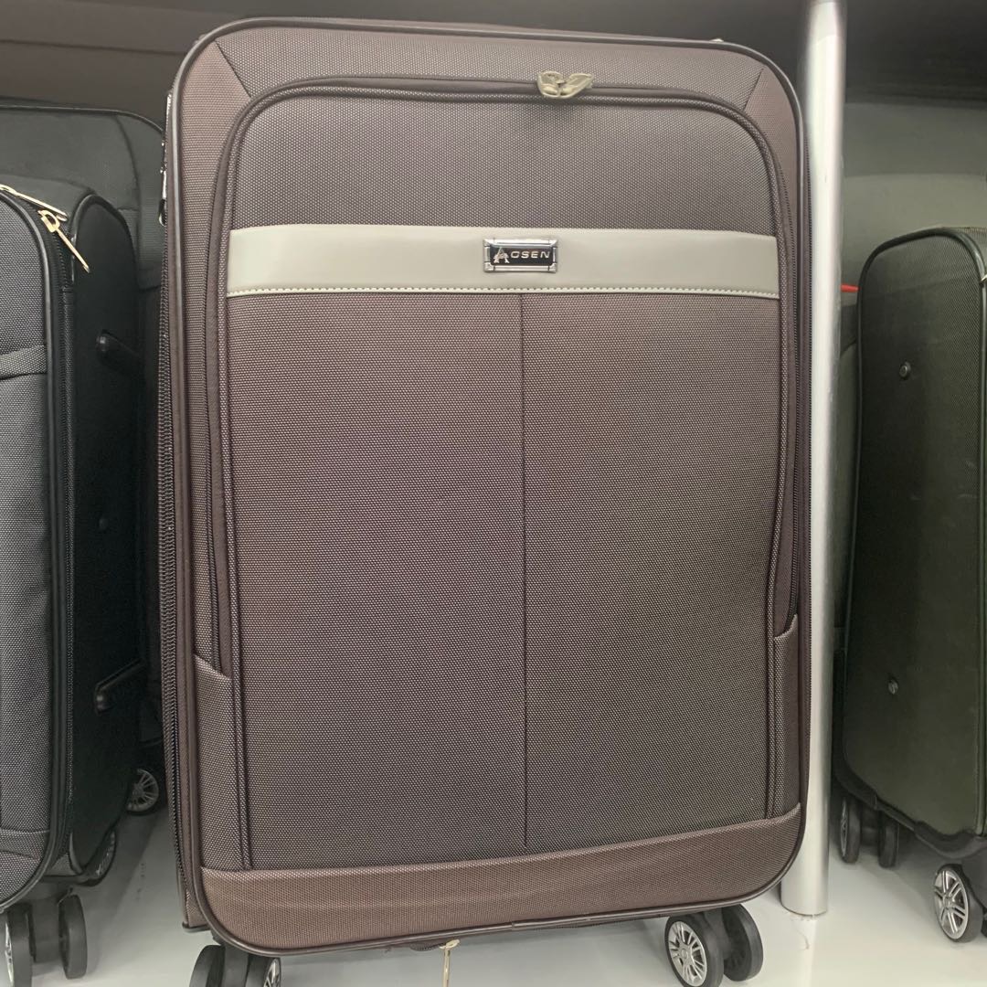 行李箱旅行箱大容量旅行箱拉杆行李箱旅行出行行李箱深红棕色款式