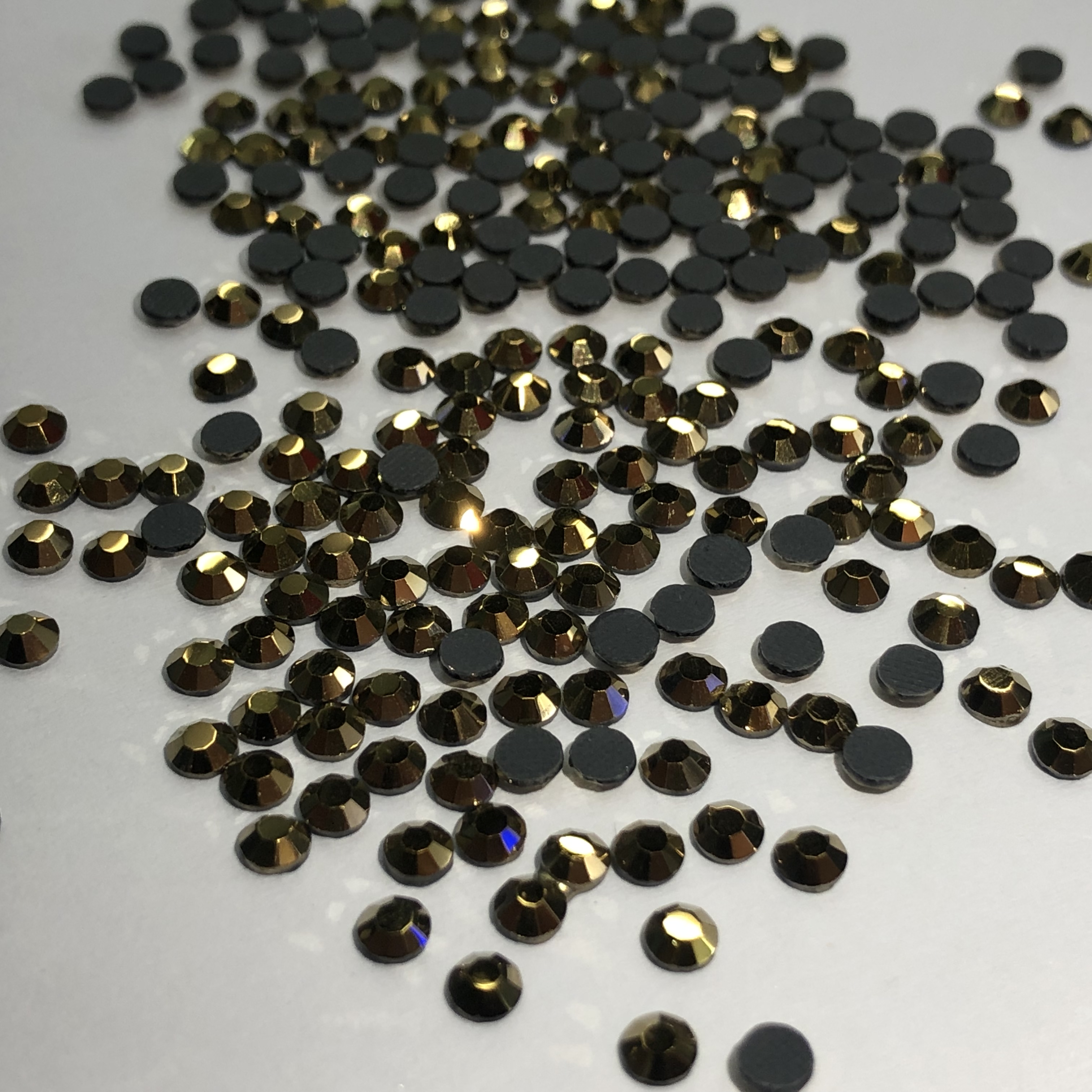 Mine Gold Ss20 Middle East Drill Dmc Flat Bottom Drill Nail Drill Diy Drill details Picture