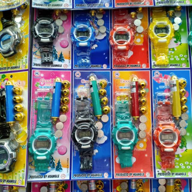 Laser light band watch