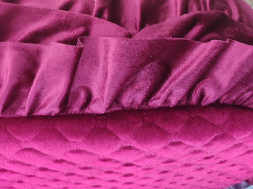 2020新款厂家直销红色薄款绑带椅子垫产品图