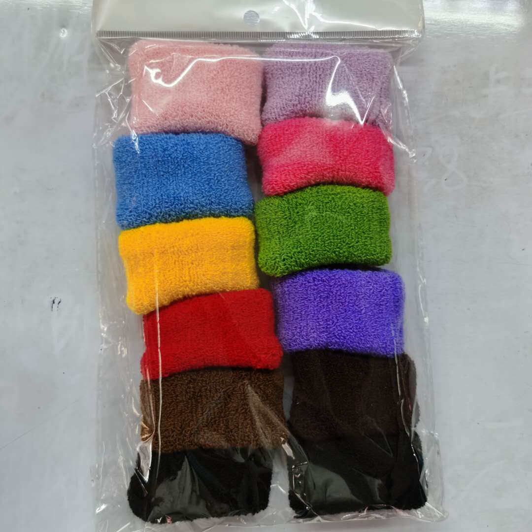 Korean-style fashionable and versatile girl hair bands, towel bands and rubber bands are selling well details Picture