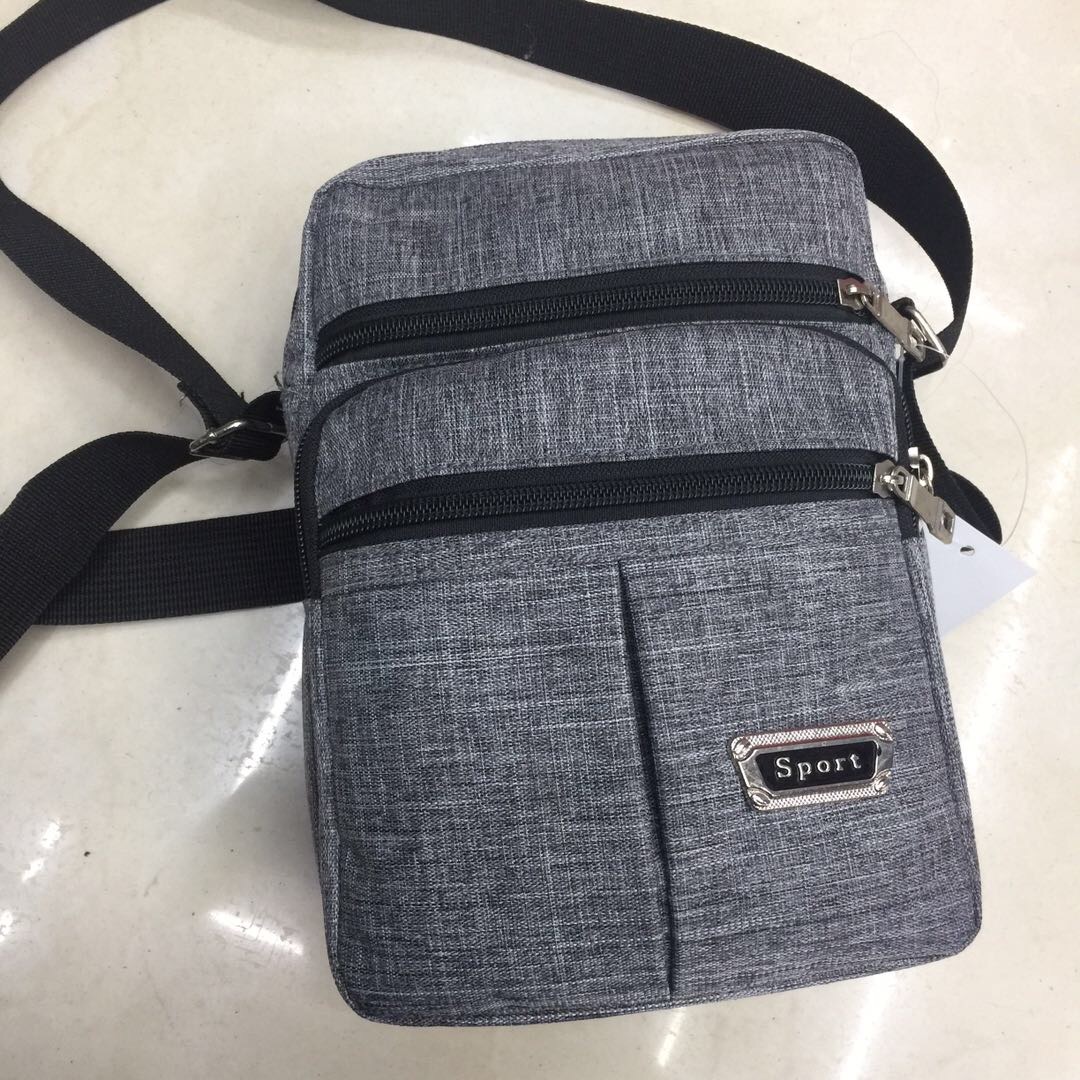 Crossbody casual bandolera tela oxford impermeable mochila pequeña bolsa de hombre tela de nylon para hombre lona multifuncional bolsa crossbody