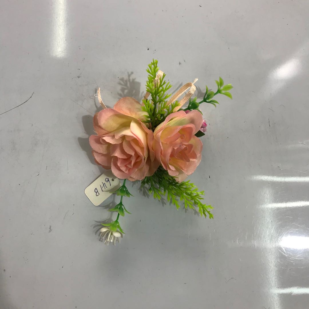Korean headwear, rose, big flower, adult hair, hair clip, hairpin, cloth, bridal headwear, female accessories thumbnail
