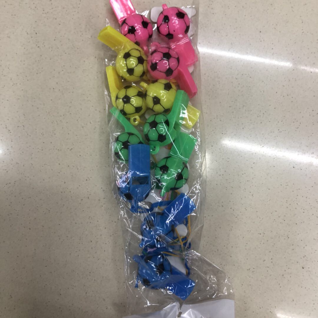Children's Soccer Plastic Whistle Small Whistle Referee Whistle Awareness Training Booster Toy Whistle details Picture