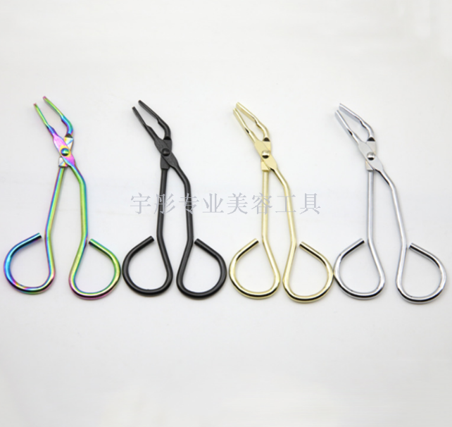 Quantum Magnetic Eyelash Curler Quantum Magnetic False Eyelash Curler Net Red Beauty Makeup Tool details Picture