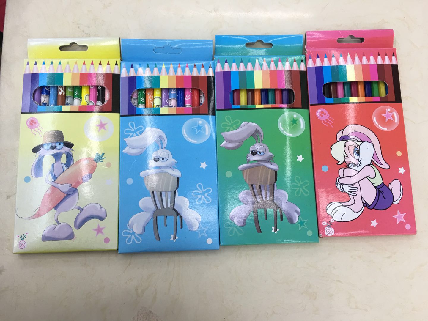 7012 Color Pencil Primary School Writing Pencil Leather Pencil Wholesale Customization Specification drawing