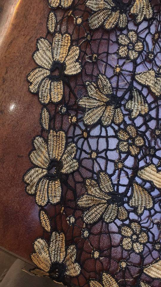 2020 new two-color embroidered scarf, sequined embroidered casual scarf, shawl, sequined details Picture