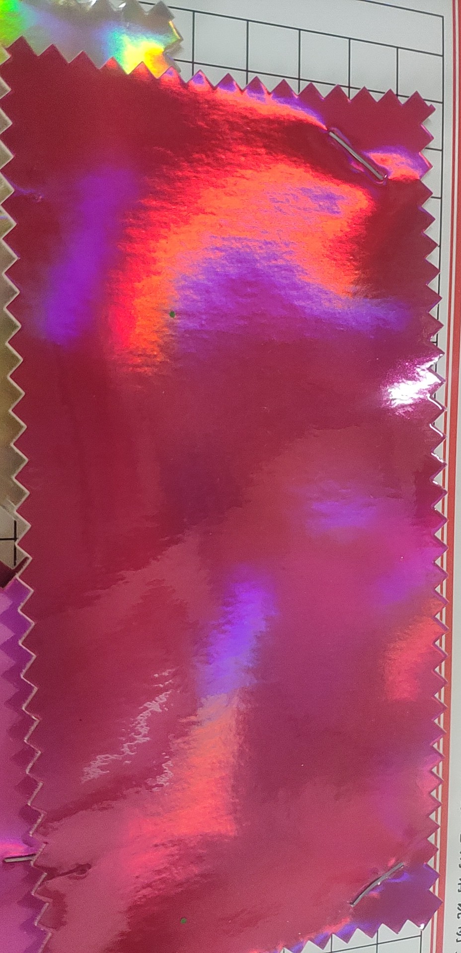 Direct sales from the manufacturer of ultra-bright laser mirror surface, best-selling new TPU laser mirror surface in stock, high, medium and low grade luggage, sofa, shoe materials and fabrics details Picture