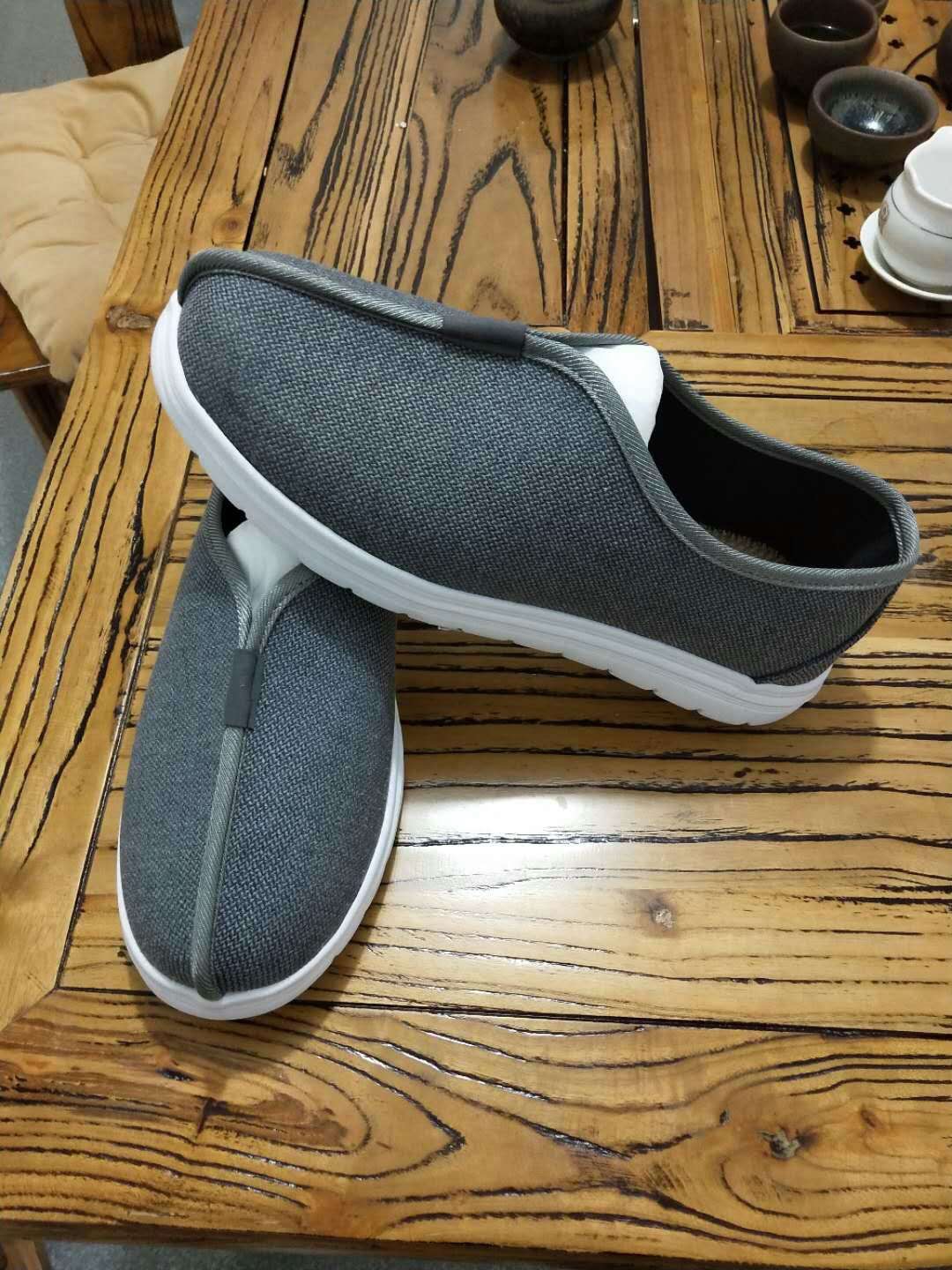 中国风西山男鞋休闲鞋中式古装复古罗汉僧鞋耐磨居士布鞋