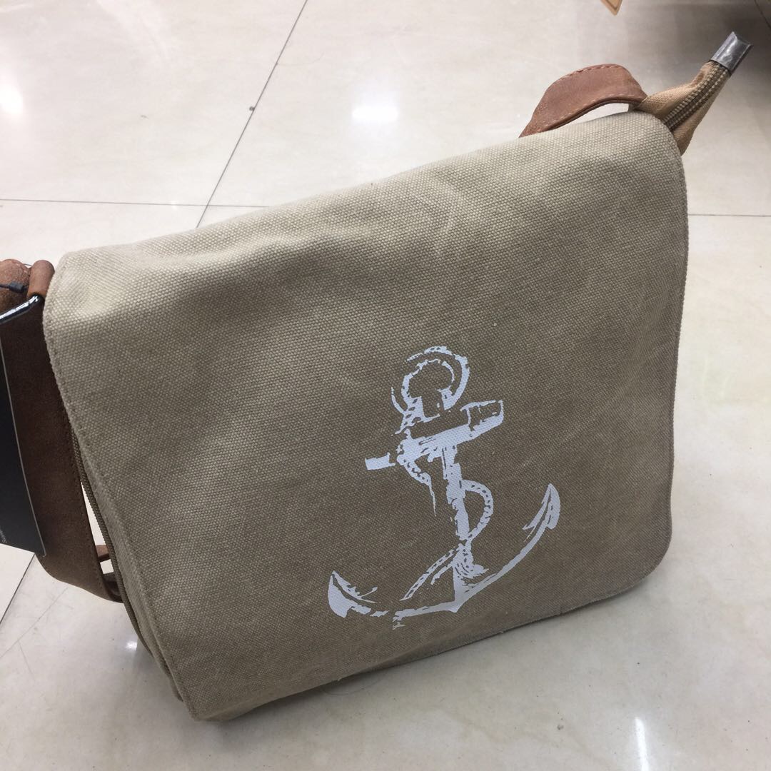 慵懒风简约学院风原宿刺绣学生文艺单肩包女斜挎包布包