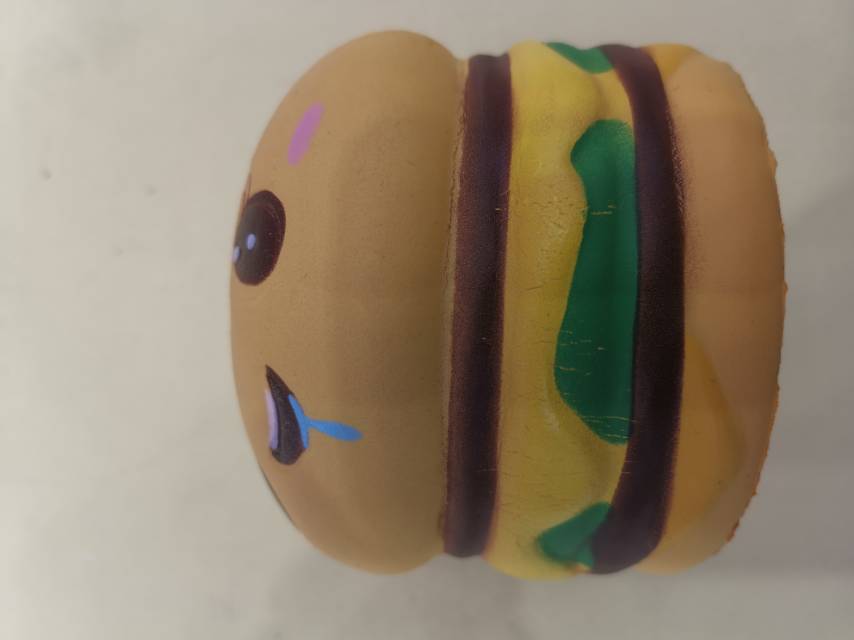 卡通汉堡造型慢回弹仿真玩具厂家直销