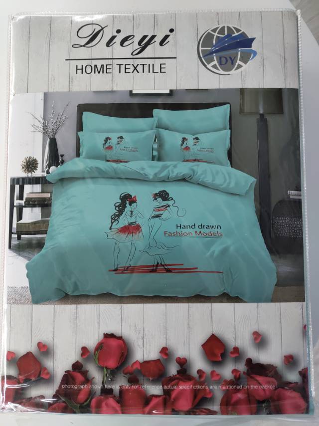 Super Soft Polyester 4-Piece Bedding Set