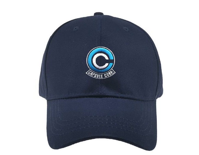 Navy blue animation Dragon Ball capsule company LOGO embroidery baseball cap dragon ball series baseball cap customization thumbnail