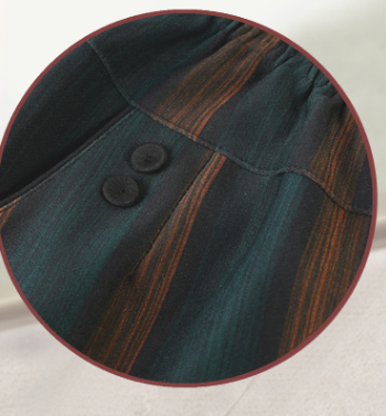 Large-sized loose cotton silk wide-leg lantern pants, casual ethnic style square dance women's trousers Specification image