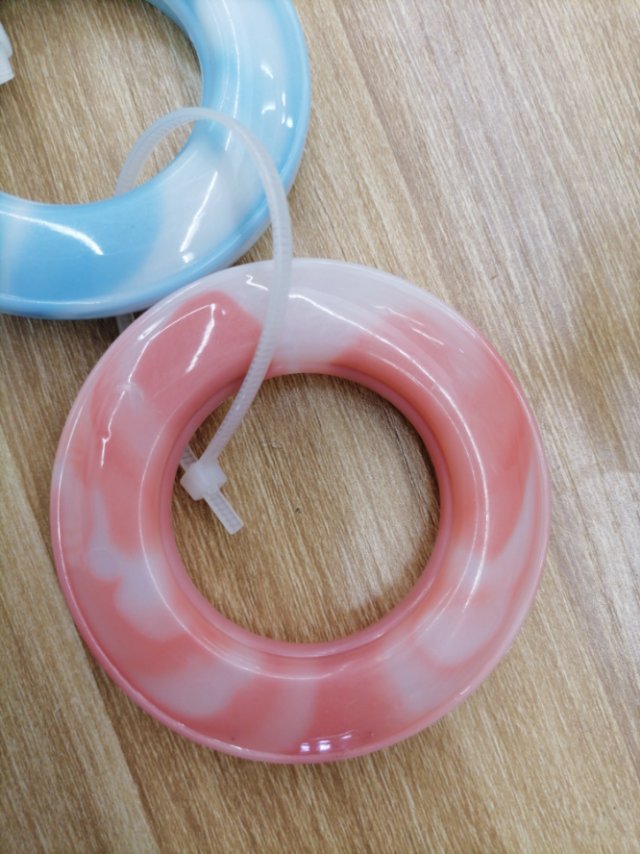 Curtain perforated ring, Roman ring, ring buckle, sound-absorbing Roman rod accessories details Picture