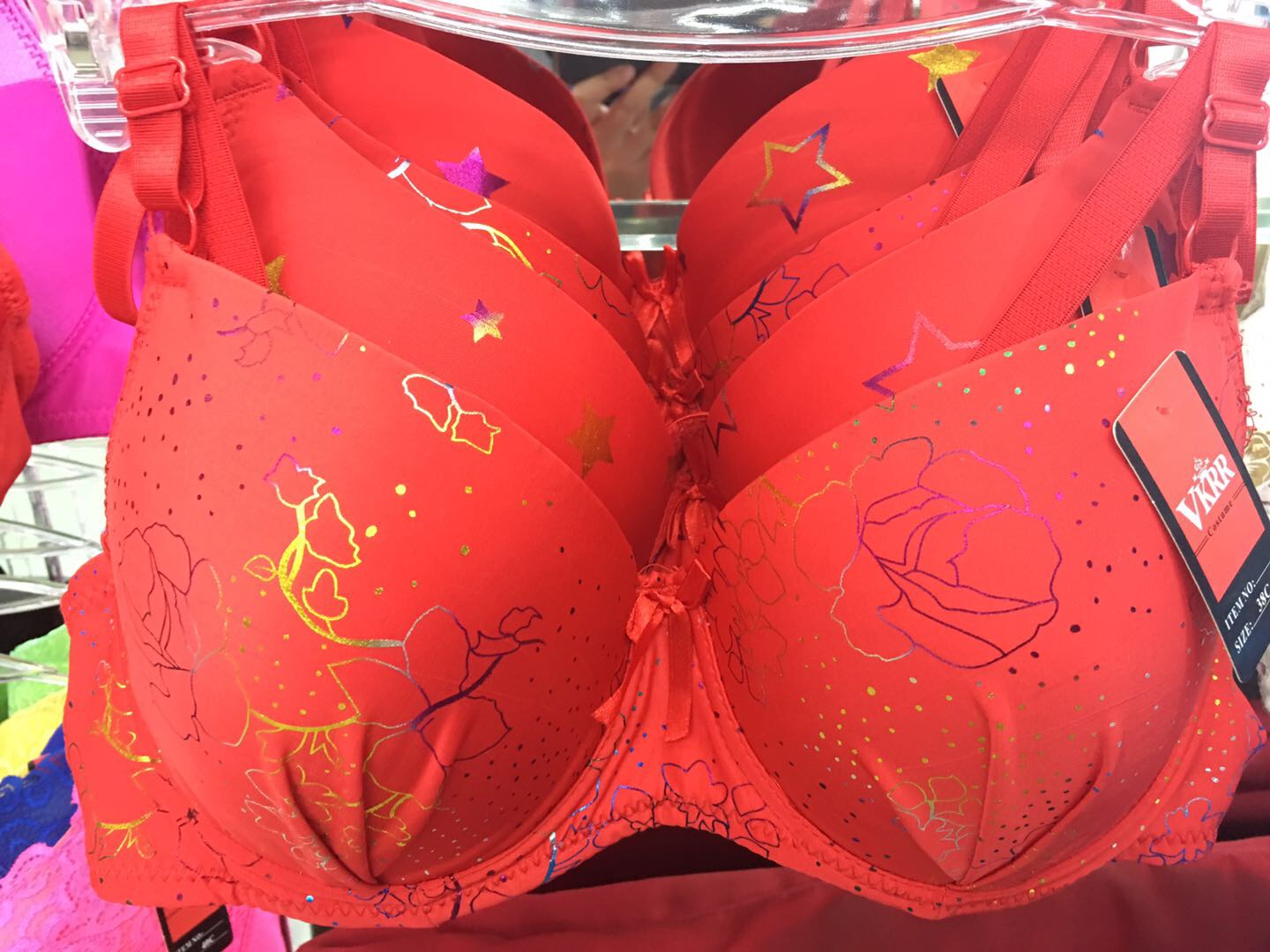 无钢圈文胸 超薄水晶杯防凸点性感透明蕾丝大码内衣