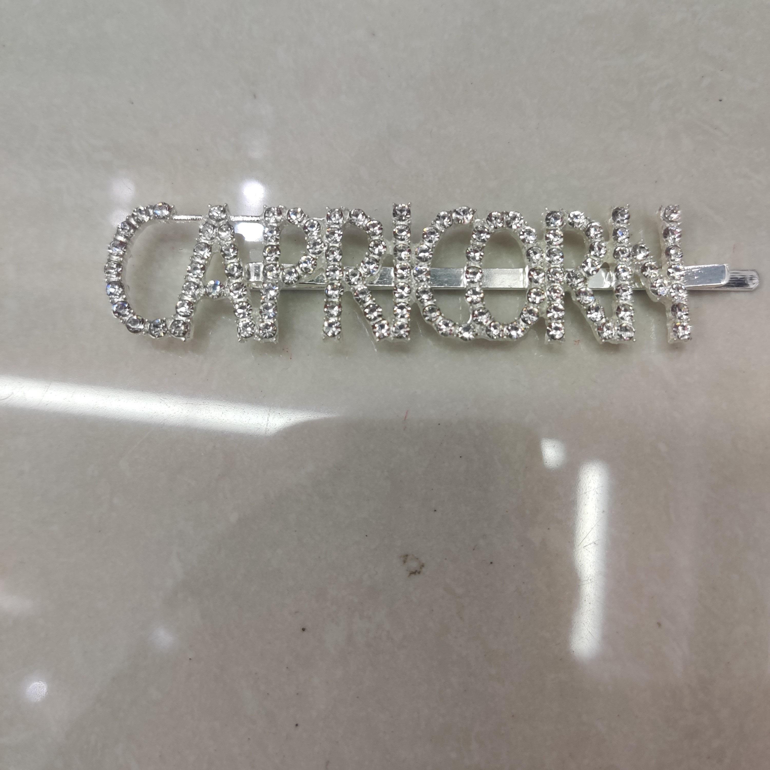 韩国少女简约水钻夹子 小仙女时尚简约发夹 侧边碎发边夹发卡