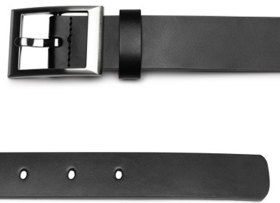 Pure men's leather belt, versatile for young people, cowhide pin buckle Korean-style trendy belt Specification image