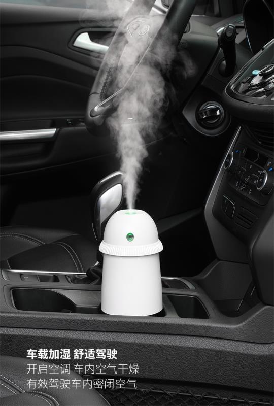 Creative new mini car Snowman humidifier, office and home air purification, large-capacity atomizer humidifier details Picture