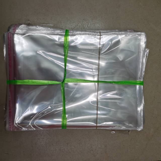 Opp塑料袋透明粘口自封袋包装袋20×30