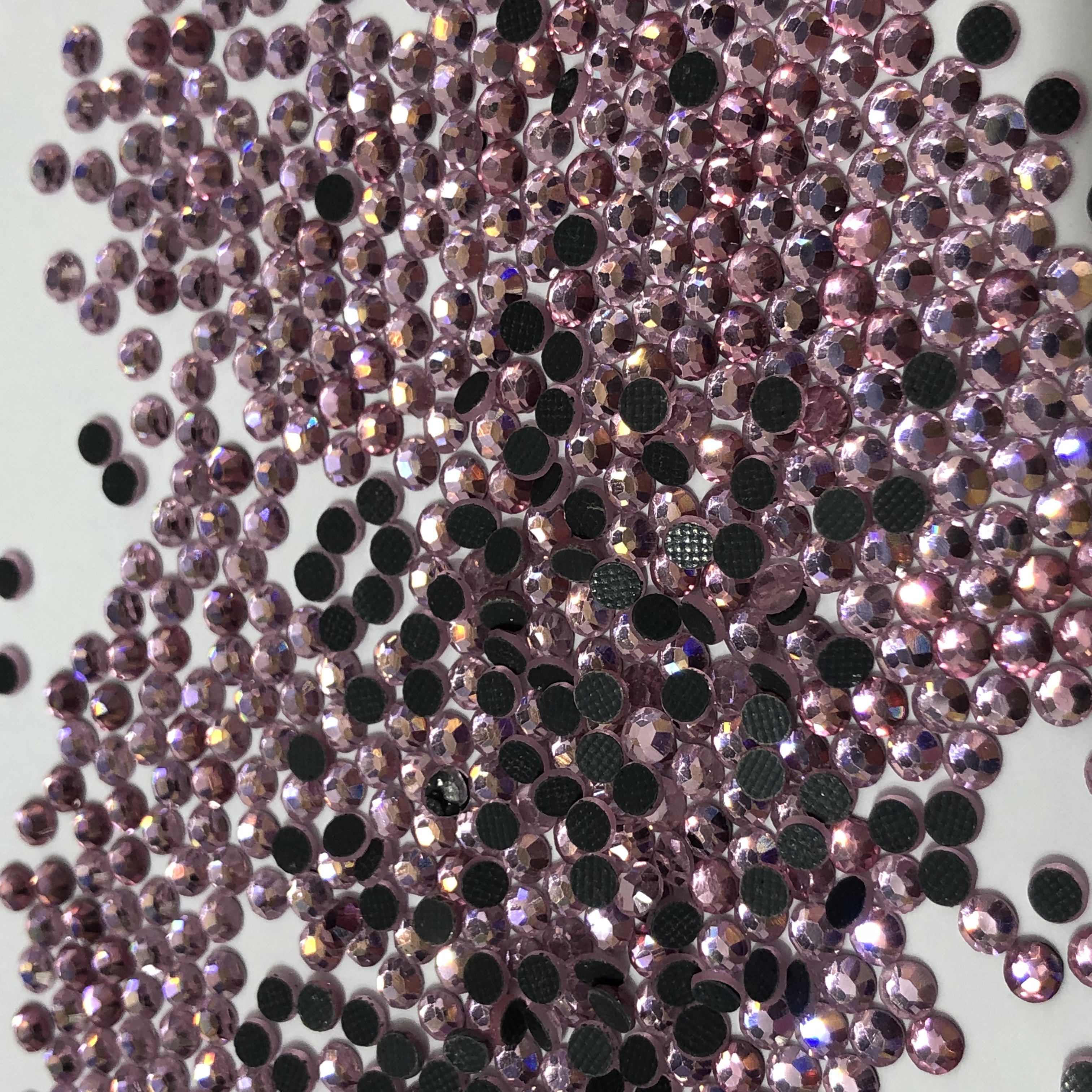 Light Pink Ss20 Middle East Drill Dmc Flat Bottom Drill Nail Art Drill Diy Drill Specification drawing