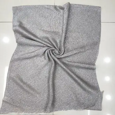 Manufacturers Direct Sales Of Muslim Gray Ethnic Wind Small Square Scarf