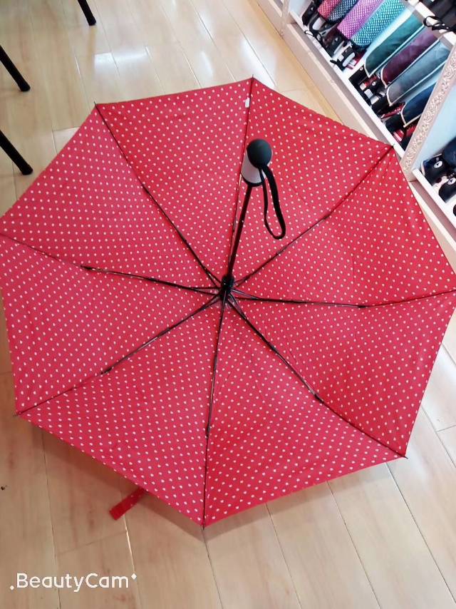 太阳伞女防紫外折叠抗风晴雨两用遮阳防晒雨伞产品图