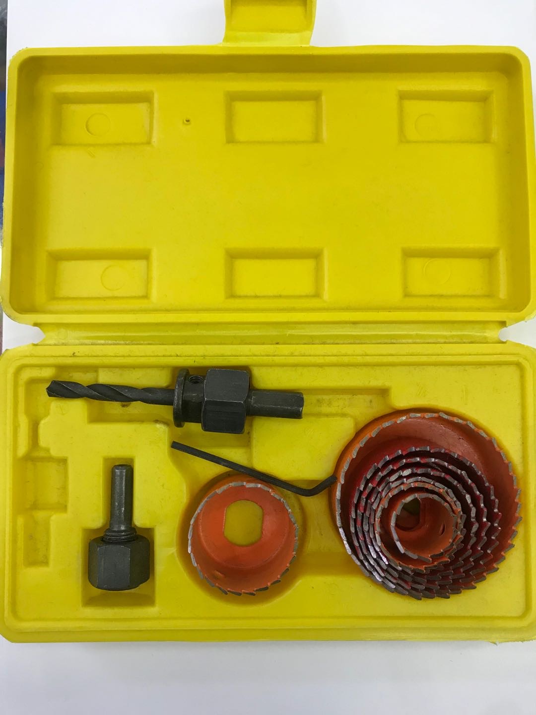 木工开孔器双金属开孔器pvc塑料扩孔器石膏板筒灯铁皮圆形打孔木工钻头