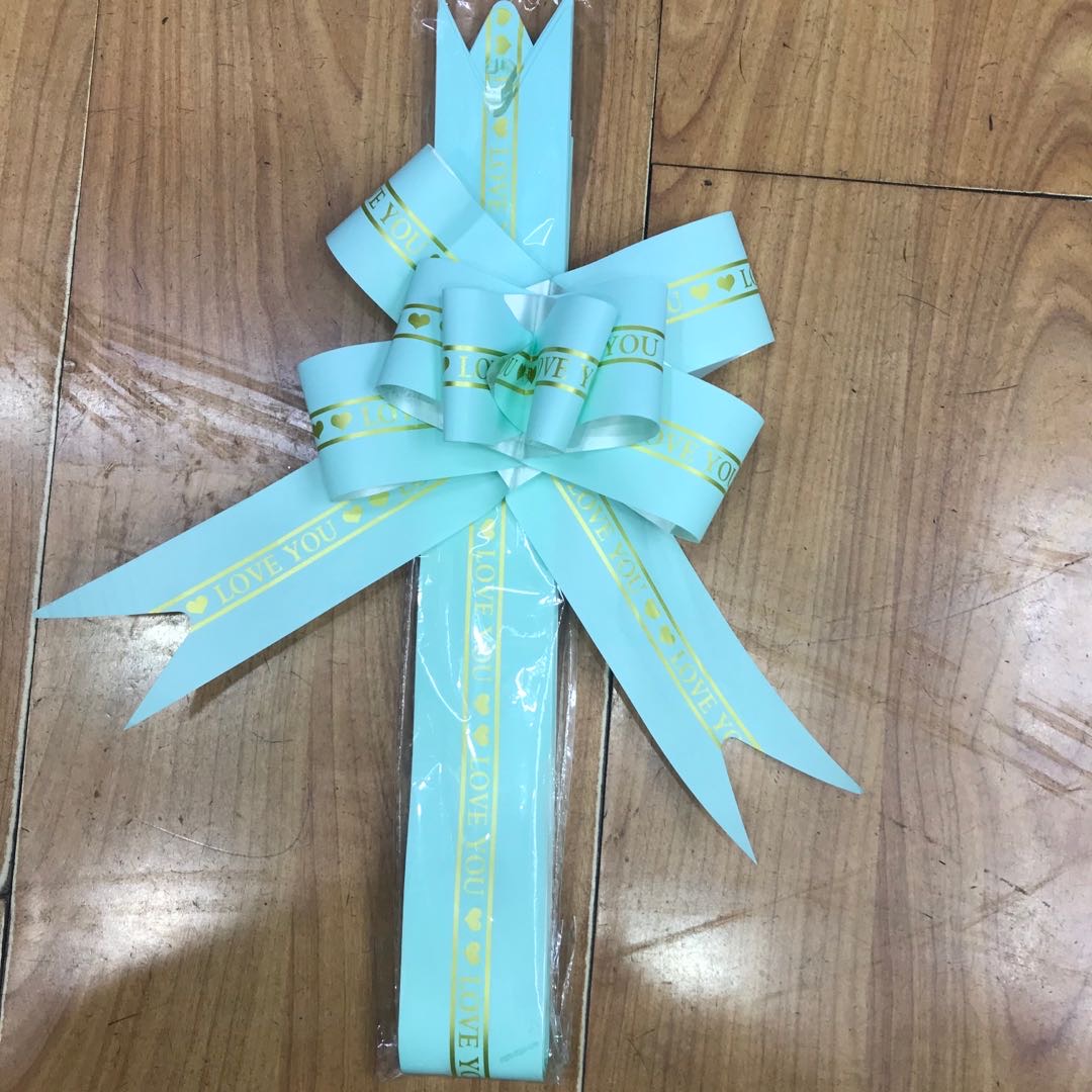 英文字母彩带拉花婚庆用品婚房楼梯布置装饰蝴蝶