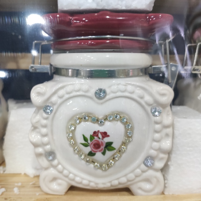 调料盒/不锈钢调料瓶/厨具不锈钢调料味盅/菱格玻璃调味/调料产品图