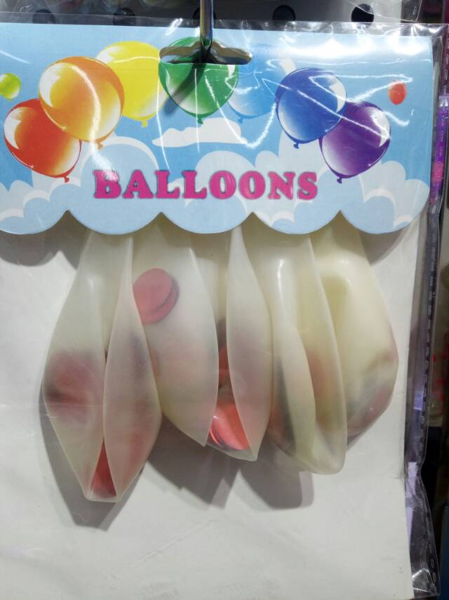 韩式PVC带亮片儿童玩具气球生日party用品产品图