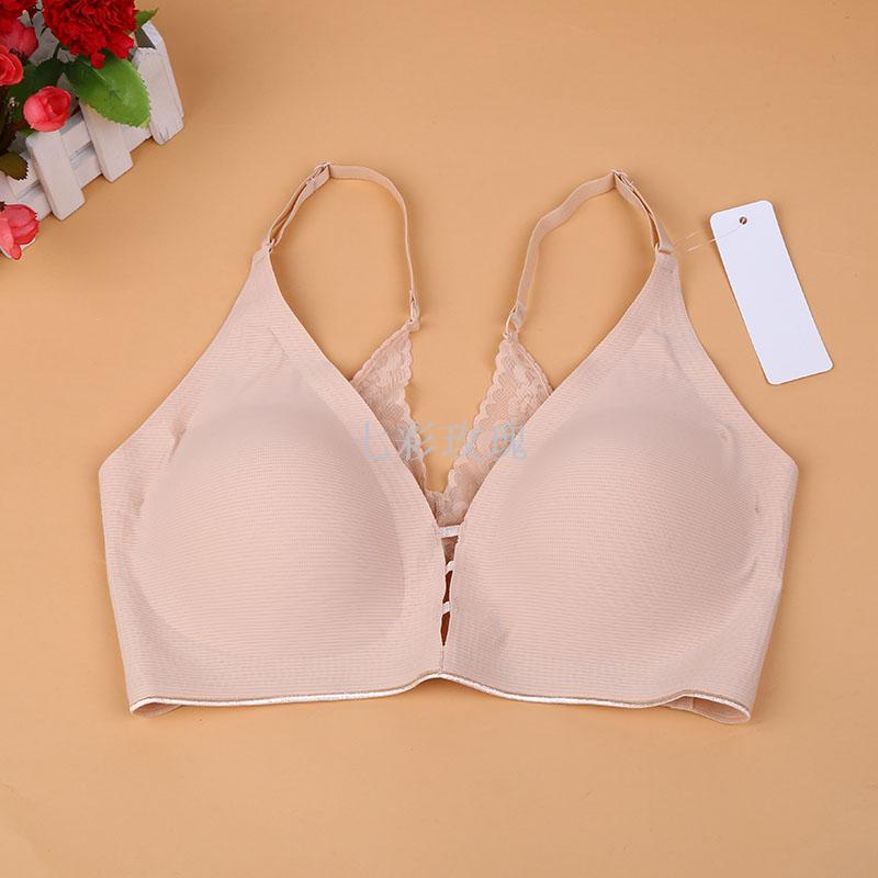 2019 Summer New Ice Silk Seamless Chest Sports Underwear Cross Beauty Back No Underwire Bra Wrap Chest details Picture