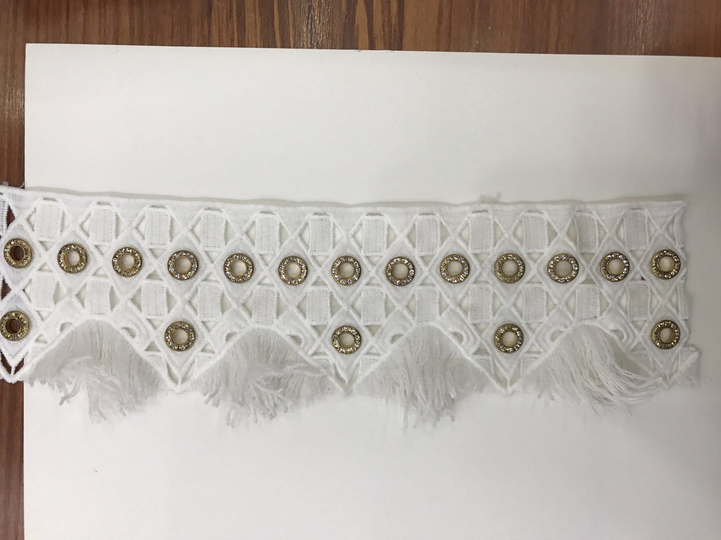 蕾丝花边辅料红白黑色服装沙发垫窗饰花边材料
