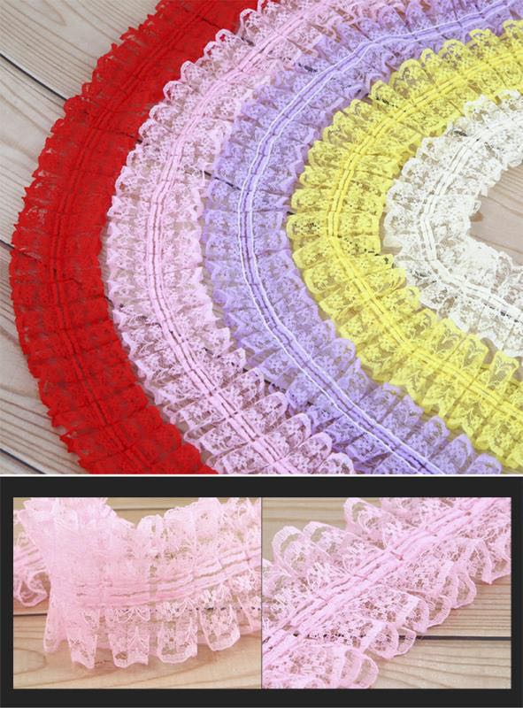 Rice word lace lace handmade DIY accessories sofa tablecloth curtain accessories