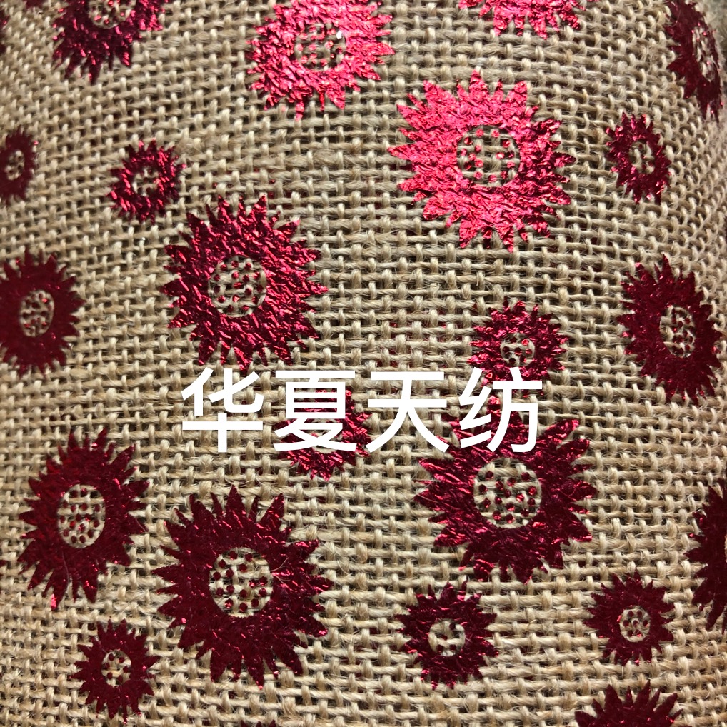 烫金银麻布批发零售厂家直销多产品图