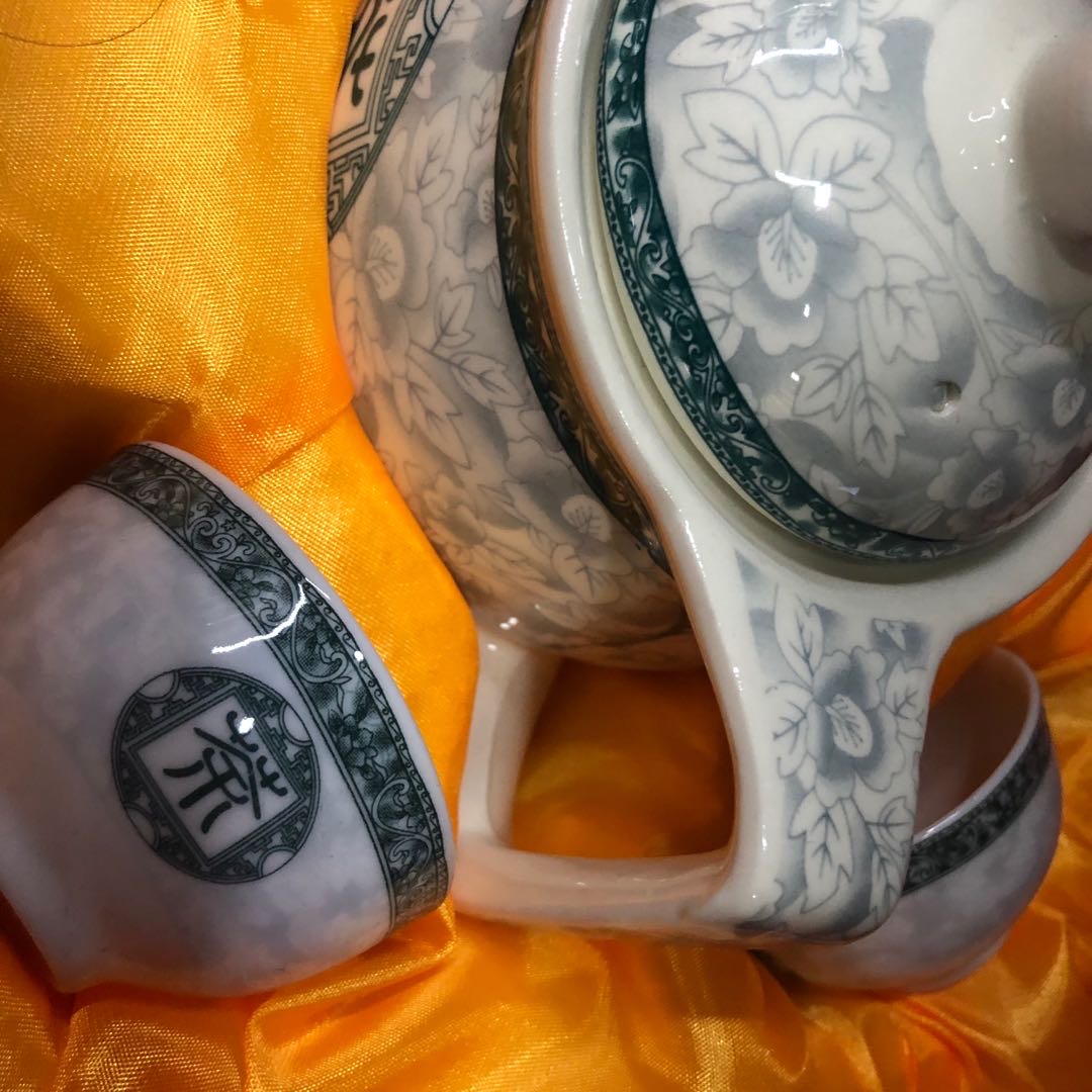 清新盖碗茶具套装小套家用茶艺茶道功夫普洱陶瓷喝茶茶杯办公室泡茶细节图