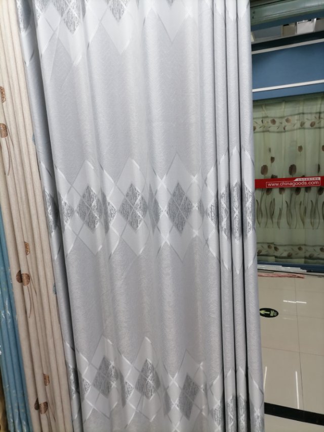 Cotton and linen high-blackout curtain fabric for simple style living room custom heat insulation and sunshade rental bedroom