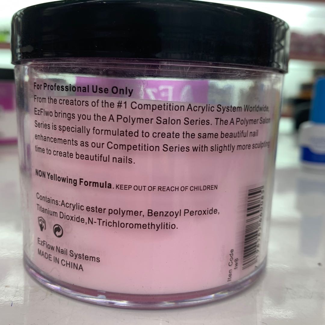 Hailu Biotechnology Crystal Powder Extends Nail Care Products, pink crystal nails with 3D engraving details Picture