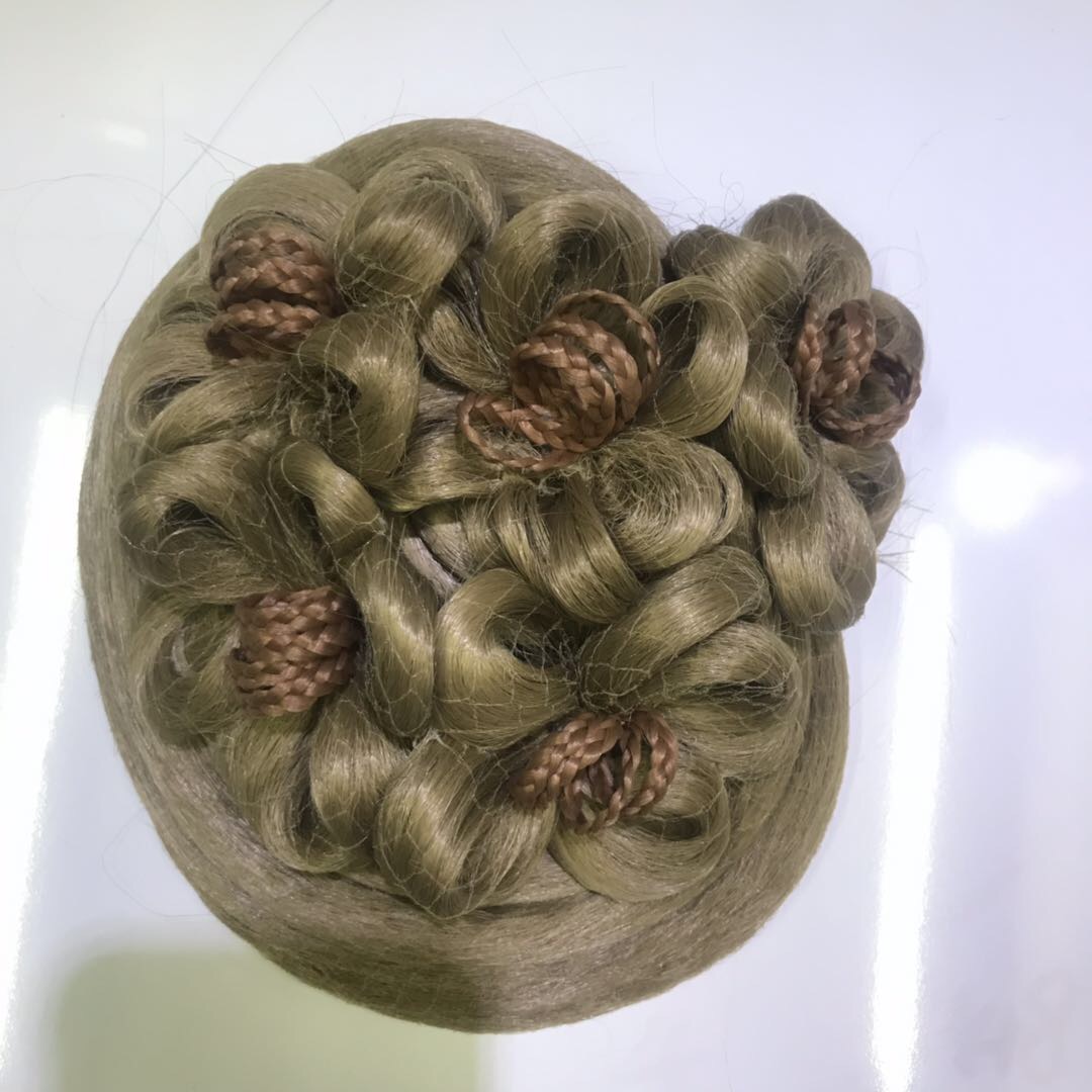 Yiyang Hair Accessories, bridal wigs, synthetic fiber flower wigs and accessories