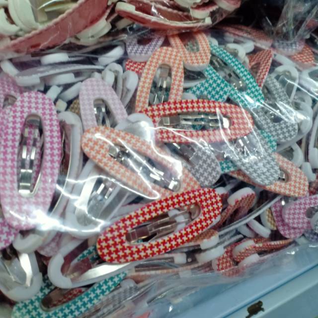 5 cm oval hair clip thumbnail