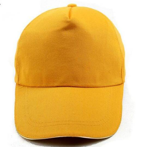 Baseball cap Velcro button sun hat sun hat solid color travel travel sweat absorption turmeric advertising thumbnail