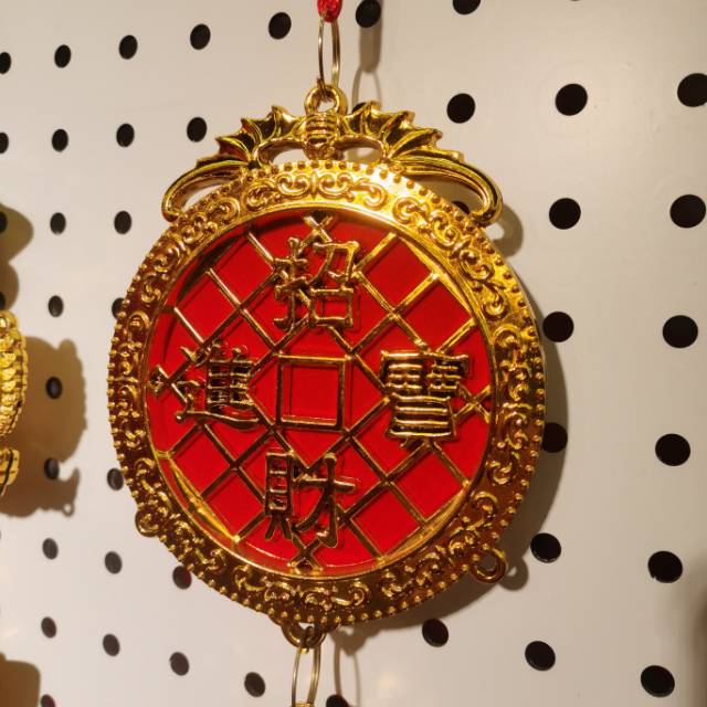 New Spring Festival Festive Hot Gold Bag Ingots Small Pendant Spring Festival Room Decoration A New Pair details Picture