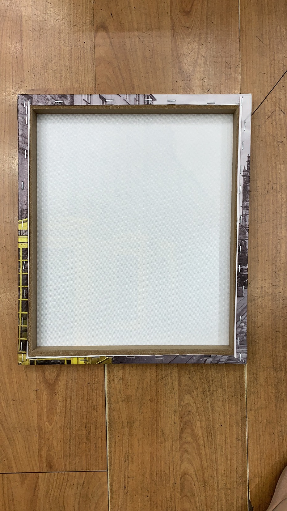 Niche style Nordic mural three-piece combination sofa background wall living room decorative painting dining room hanging painting details Picture