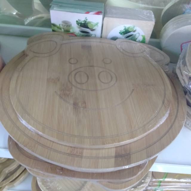 卡通头像实木砧板创意家居砧板