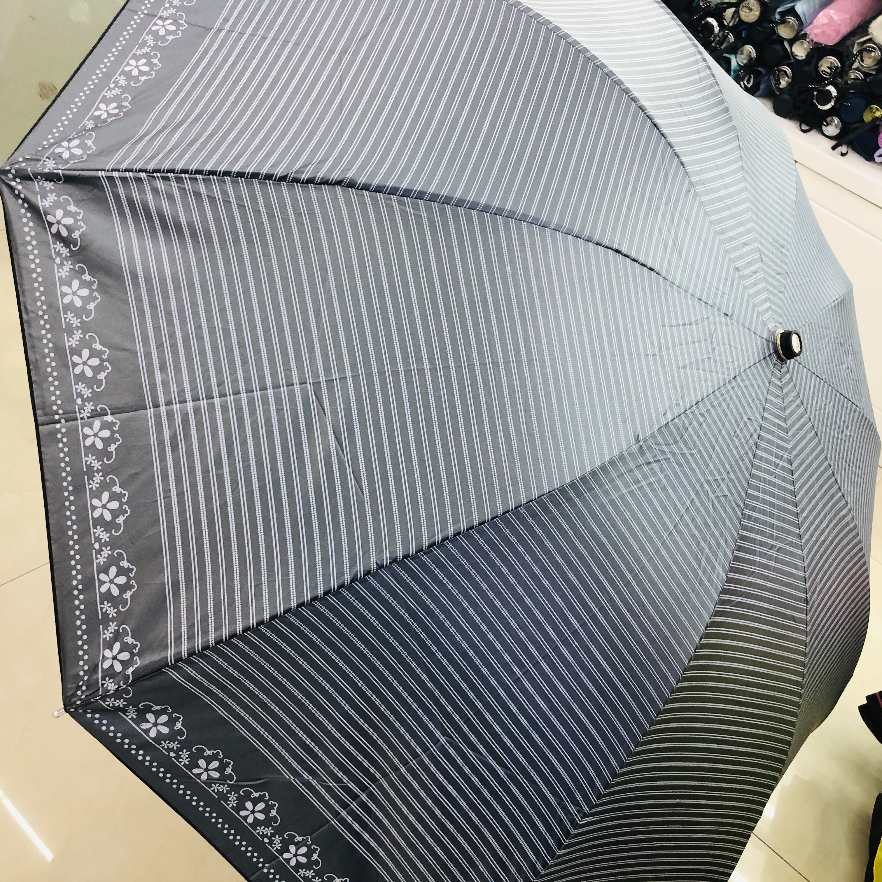 Yiwu Good Sunshade Umbrella Sunblock Umbrella Uv Protection Female Sun Umbrella Umbrella Female Small Black Umbrella Specification drawing