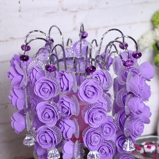 Double lamp 18 strings of rose aroma diffuser lamp Crystal table lamp for sleep aid, specially designed for beauty salons details Picture