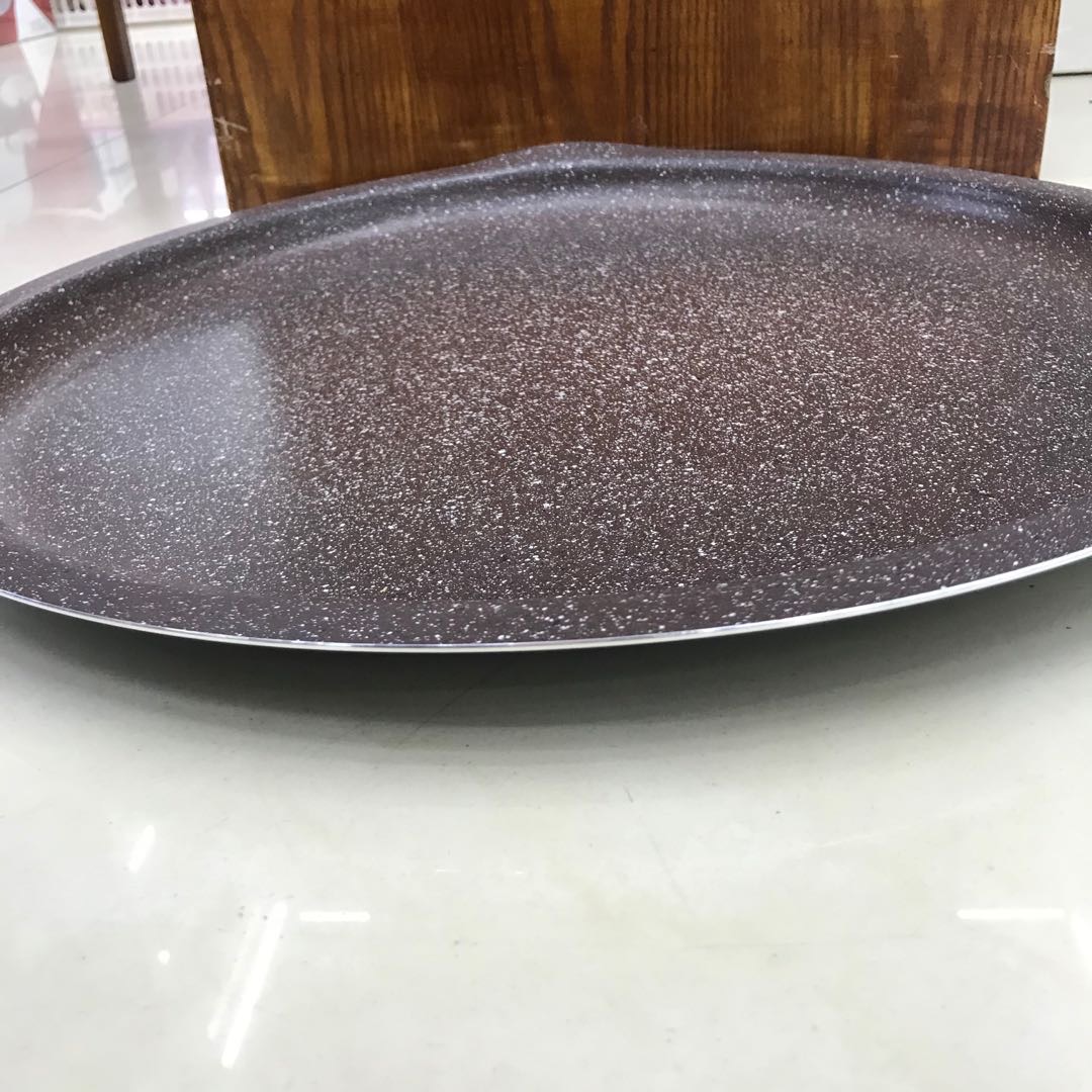 多规格创意家用盘子托盘圆形零食茶盘大水果盘北欧风格客厅产品图