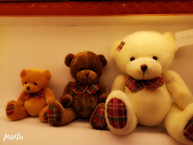 6-inch beggar bear, sitting bear, bow tie bear, teddy bear plush toy manufacturer wholesale 6435 Specification image
